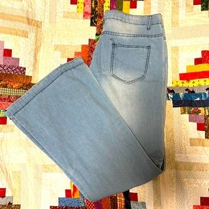 Bell bottom jeans